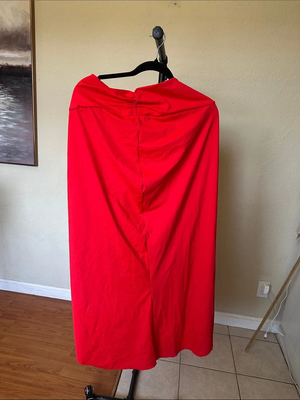 New Skims Swim Sarong Skirt Womens Ruby Red Coverup Midi size 3X